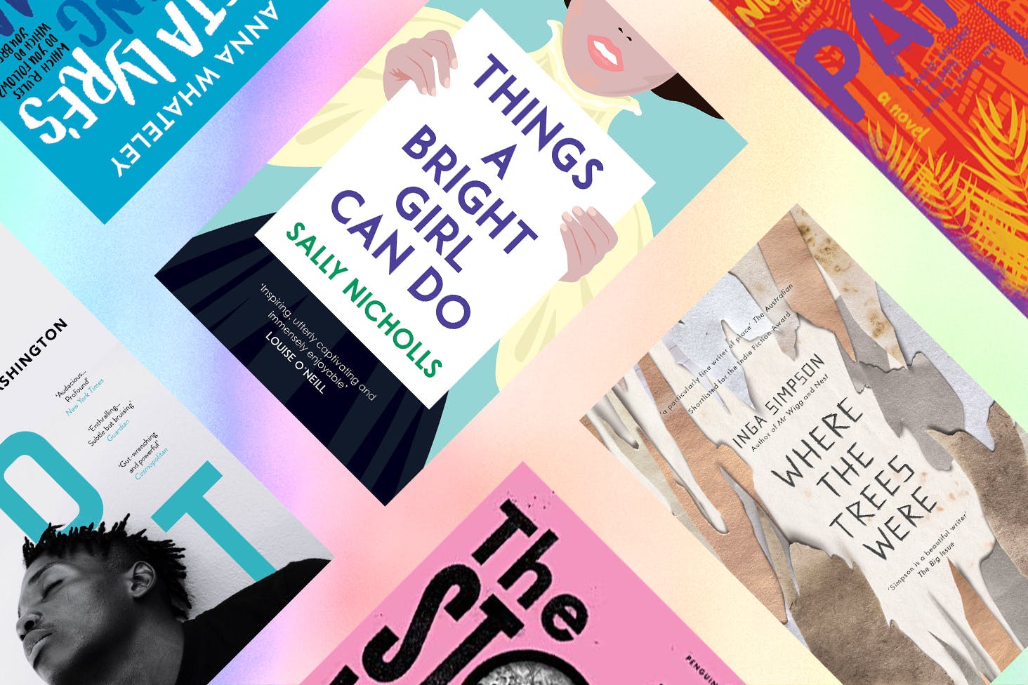 a collage of book covers